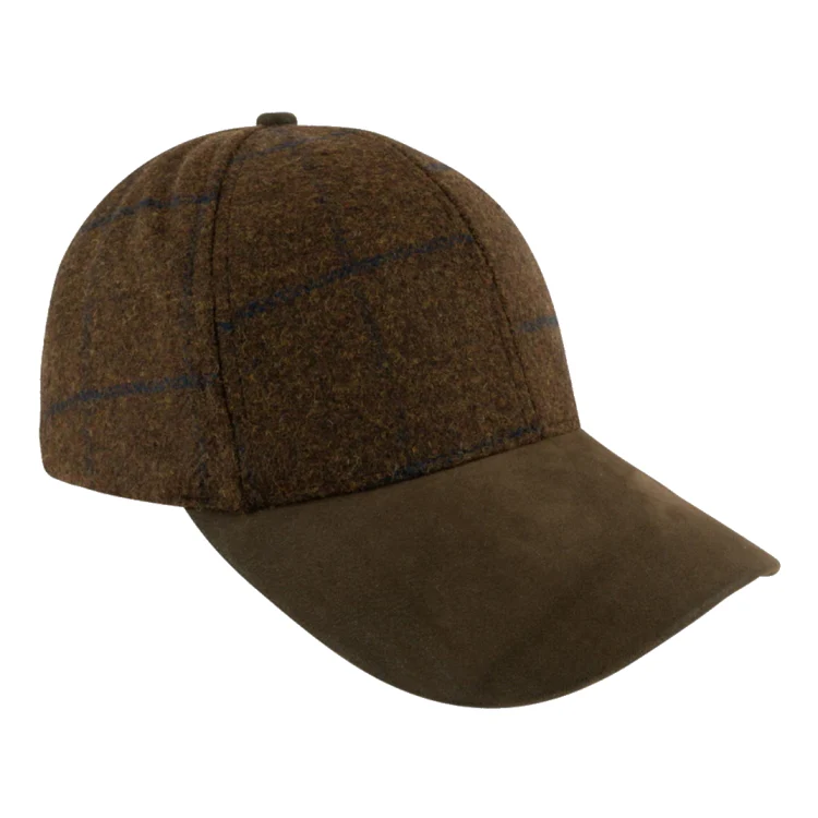 Jack Pyke Lowland Tweed Baseball Cap - Brown - Image 3
