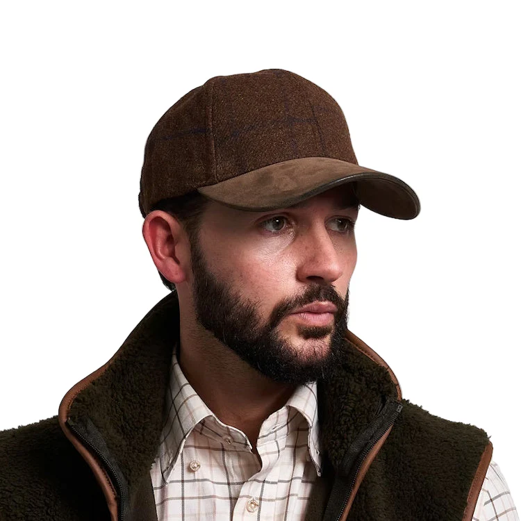 Jack Pyke Lowland Tweed Baseball Cap - Brown - Image 5