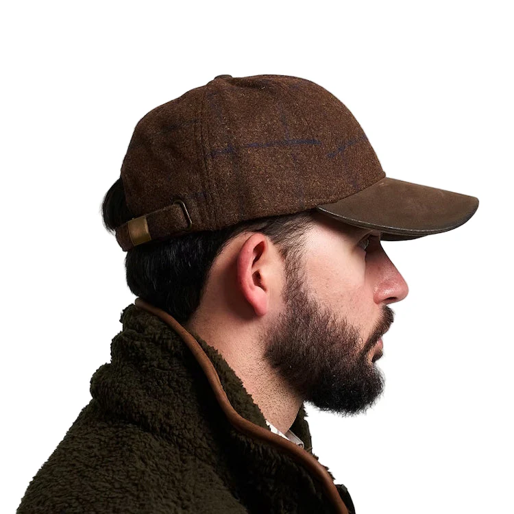 Jack Pyke Lowland Tweed Baseball Cap - Brown - Image 6