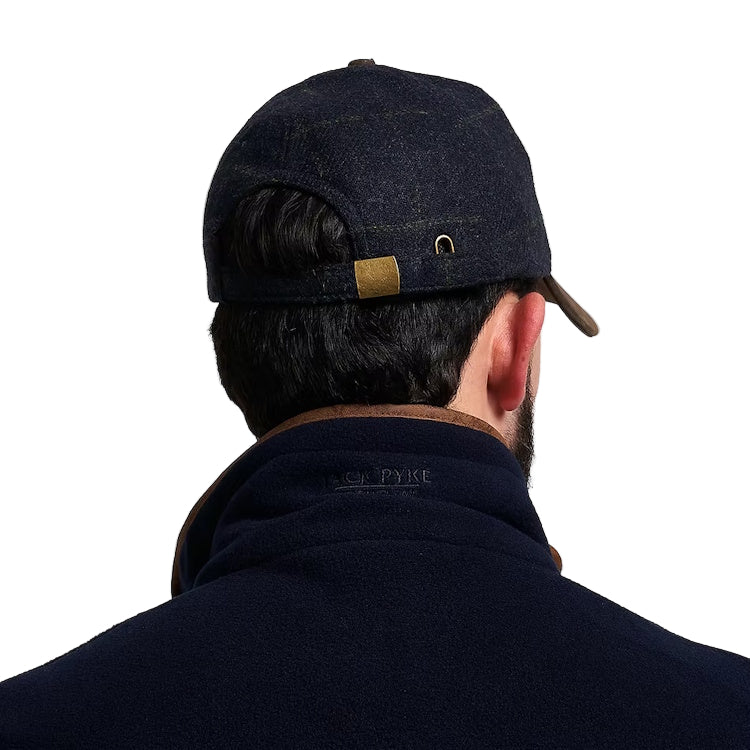 Jack Pyke Lowland Tweed Baseball Cap - Navy - Image 2