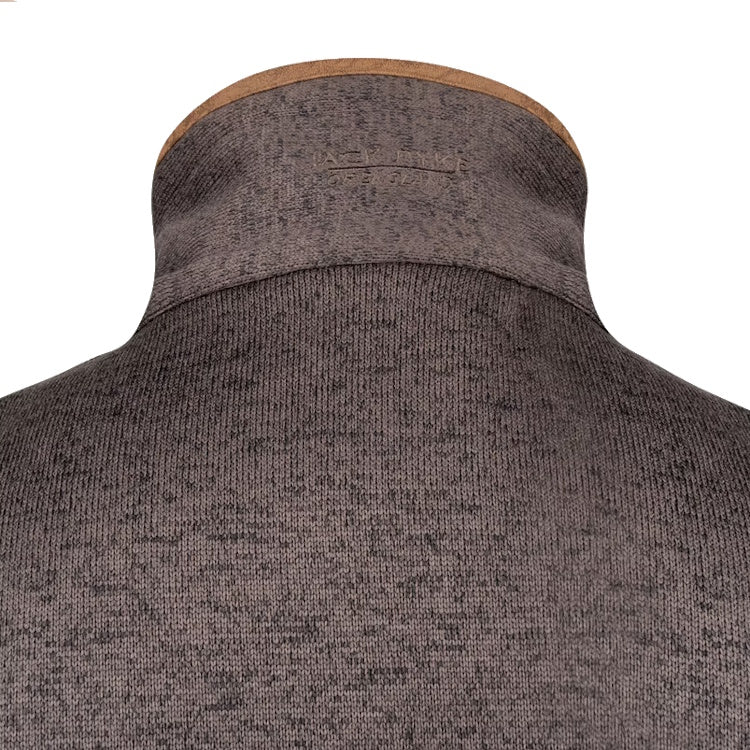 Jack Pyke Melange Fleece Gilet - Brown - Image 5