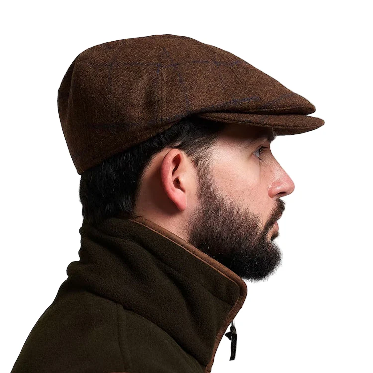 Jack Pyke Newsboy Cap - Brown Tweed - Image 3