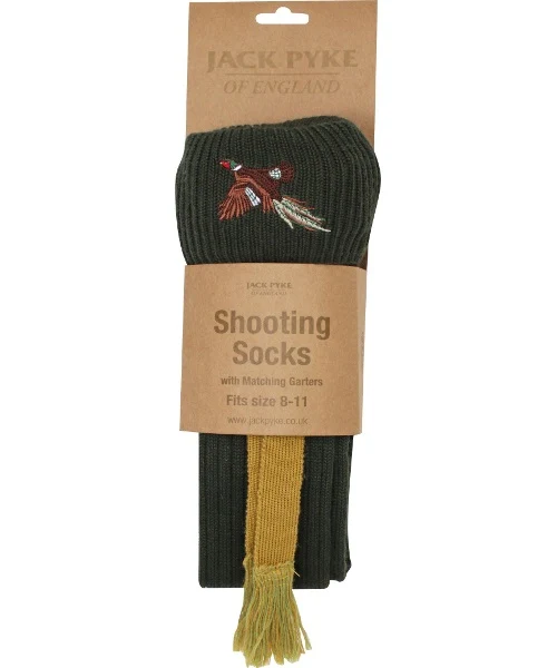 Jack Pyke Pheasant Socks - Green - Image 2