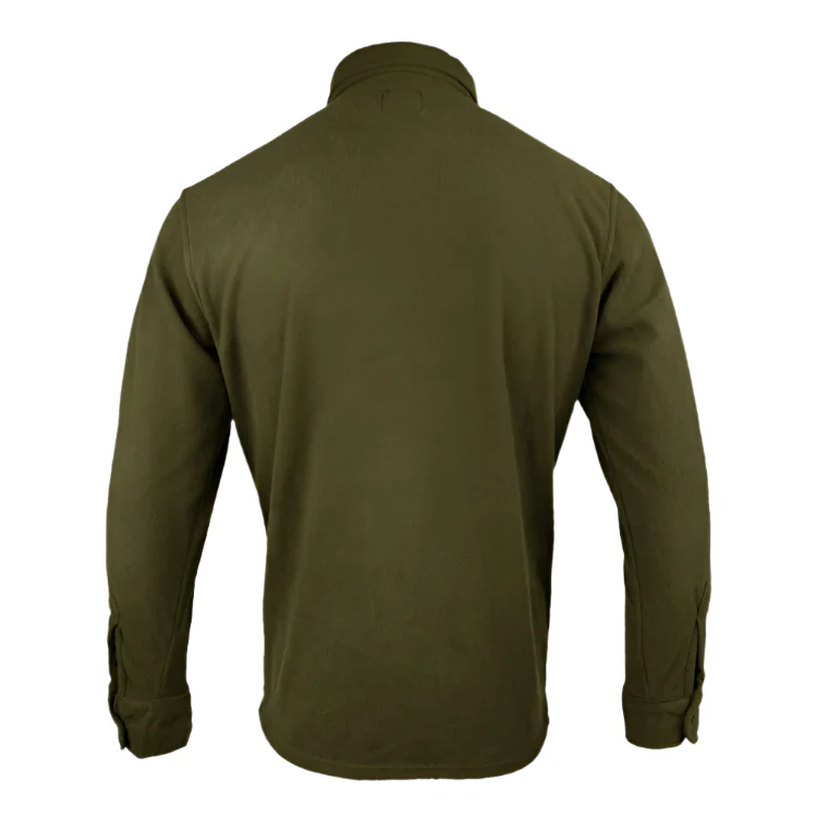 Jack Pyke Polar Fleece Shirt - Dark Olive - Image 4