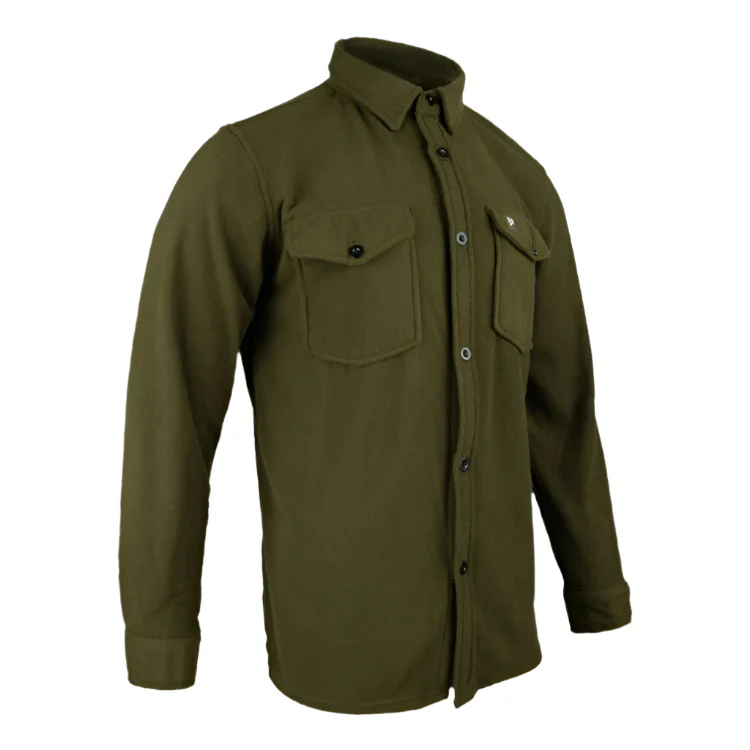 Jack Pyke Polar Fleece Shirt - Dark Olive - Image 5
