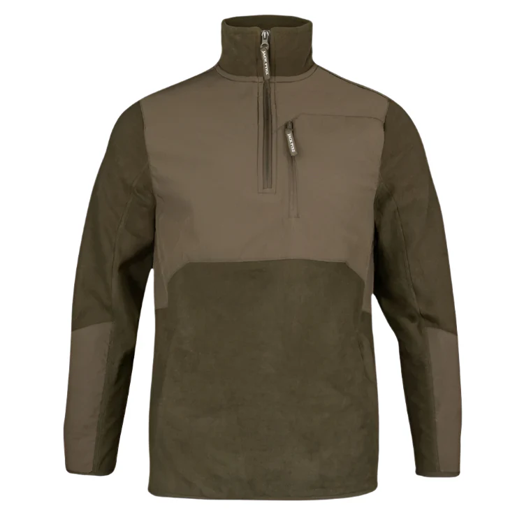 Jack Pyke Rannock Fleece Pullover - Dark Olive - Image 3