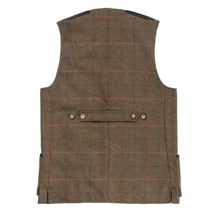 Jack Pyke Shooting Vest - Brown Tweed - Image 4