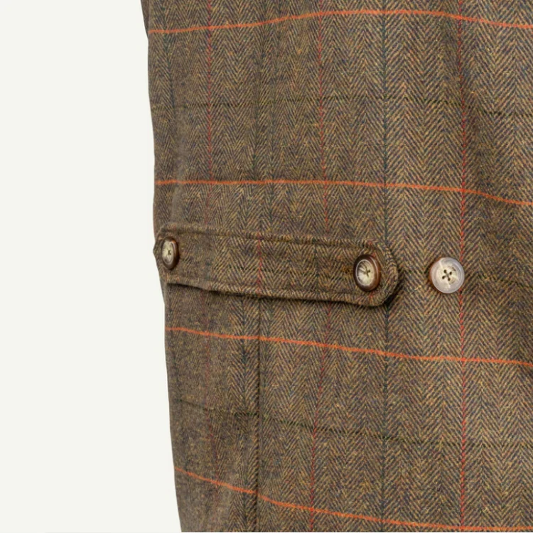 Jack Pyke Shooting Vest - Brown Tweed - Image 5