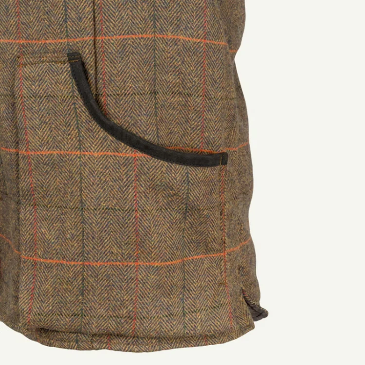 Jack Pyke Shooting Vest - Brown Tweed - Image 6