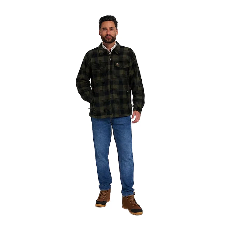 Jack Pyke Tundra Shirt - Green Check - Image 3