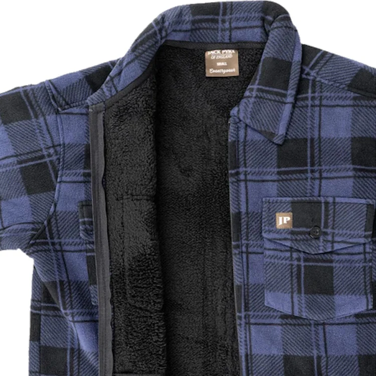 Jack Pyke Tundra Shirt - Navy Check - Image 5