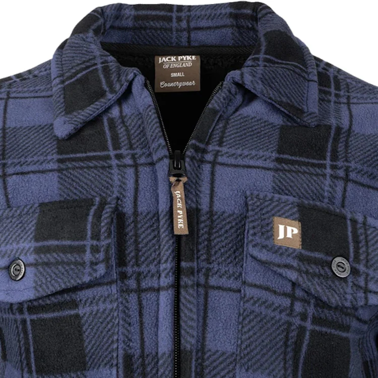 Jack Pyke Tundra Shirt - Navy Check - Image 7