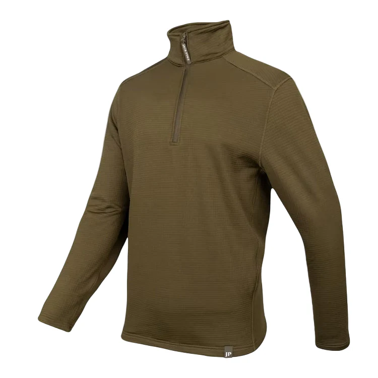 Jack Pyke Waffle Fleece Top - Green - Image 2