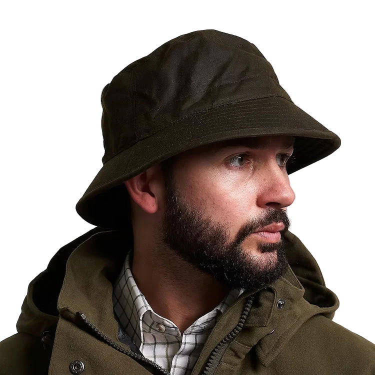 Jack Pyke Wax Bucket Hat - Green - Image 6