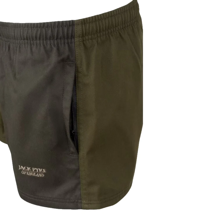 Jack Pyke Yakka Shorts - Dark Olive - Image 6