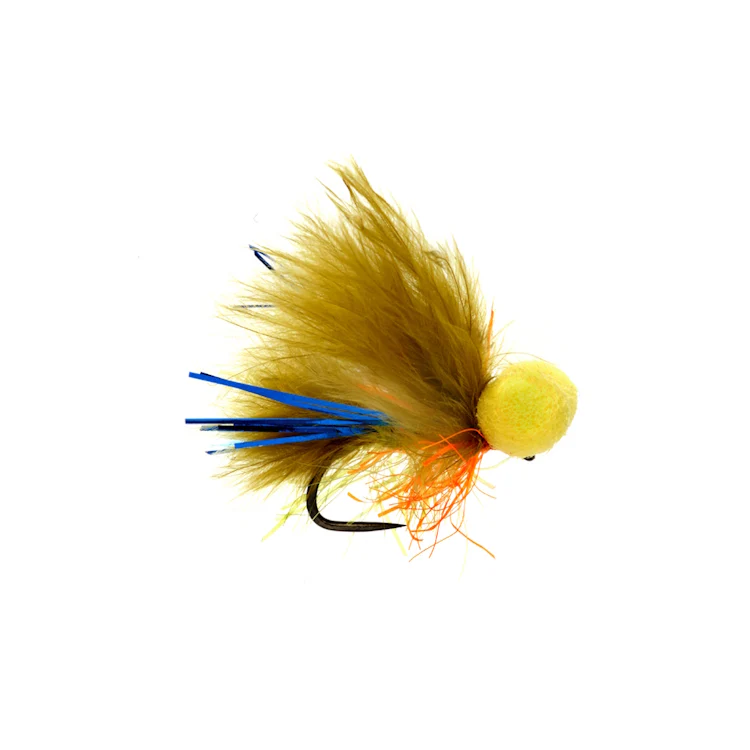 Jenkins Blue Flash Damsel Booby Barbless Fly