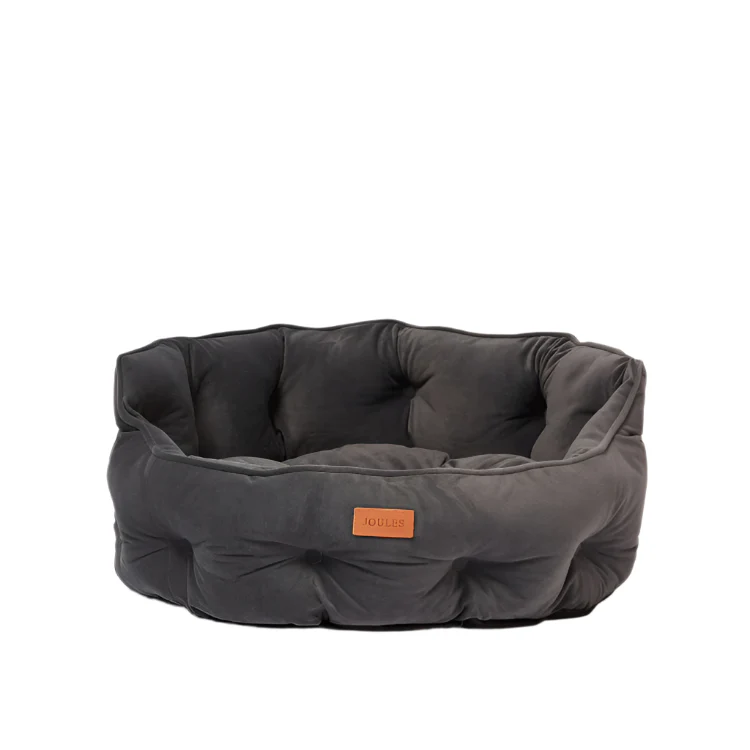 Joules Chesterfield Pet Bed - Grey - Image 2