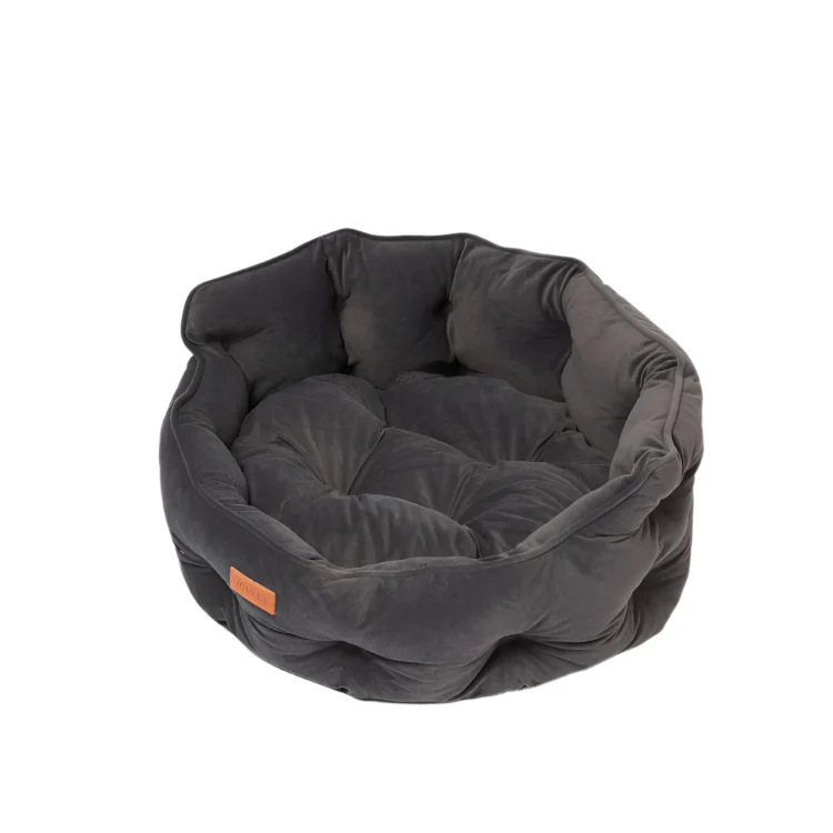 Joules Chesterfield Pet Bed - Grey - Image 3