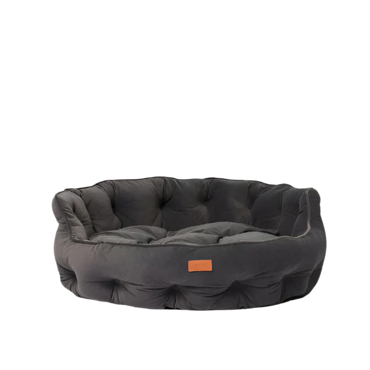 Joules Chesterfield Pet Bed - Grey - Image 4