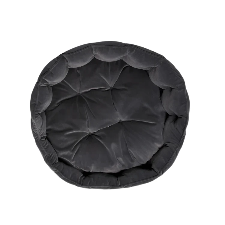 Joules Chesterfield Pet Bed - Grey - Image 6