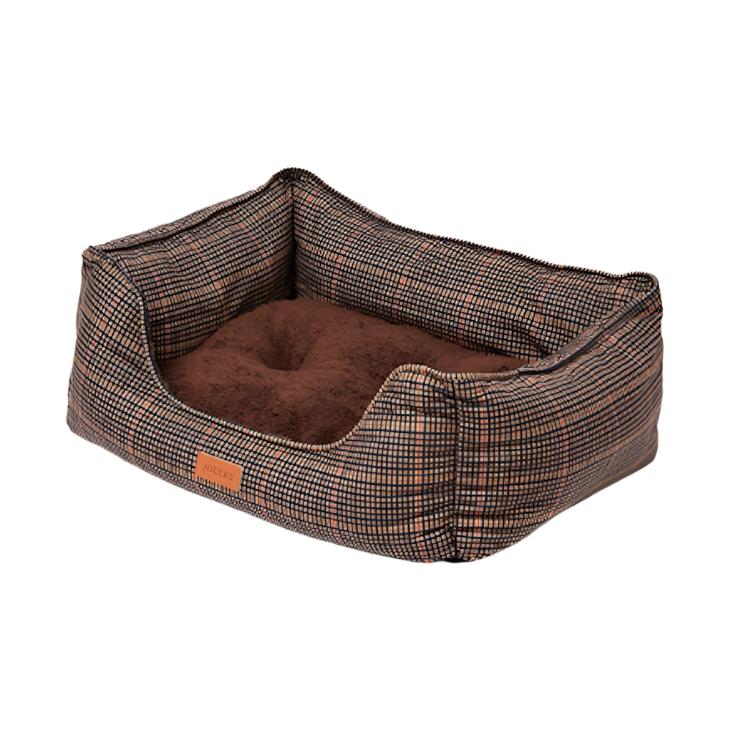 Joules Dog Box Bed - Henson Check - Image 3