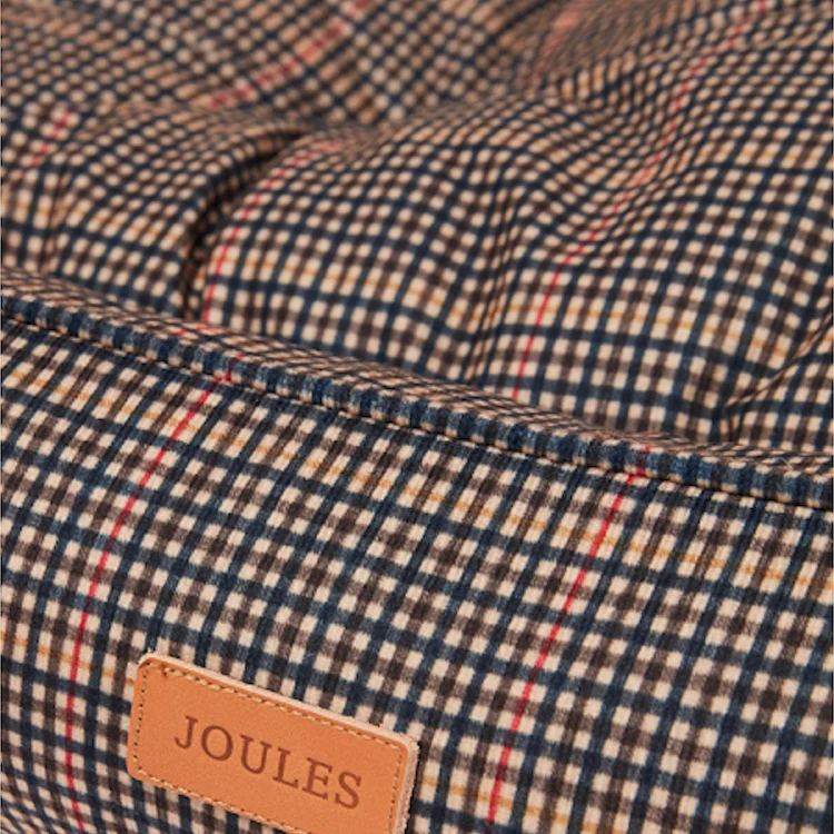 Joules Dog Box Bed - Henson Check - Image 5