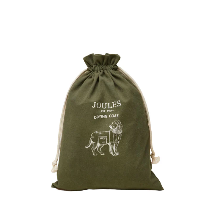 Joules Drying Dog Coat - Khaki - Image 2