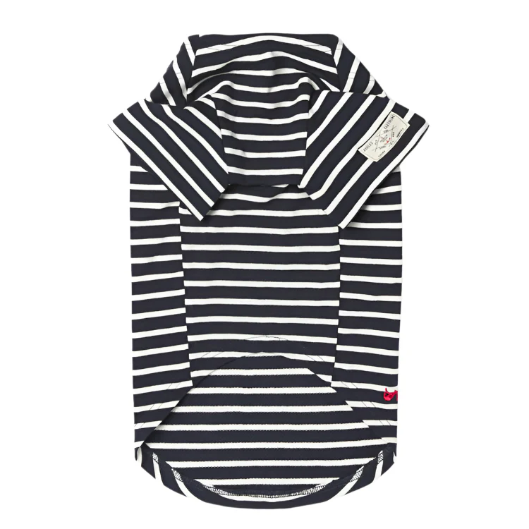 Joules Harbour Dog Top - Navy Stripe - Image 2
