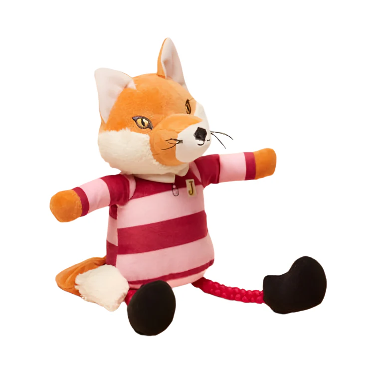 Joules Jonty Rugby Fox Dog Toy - Image 2