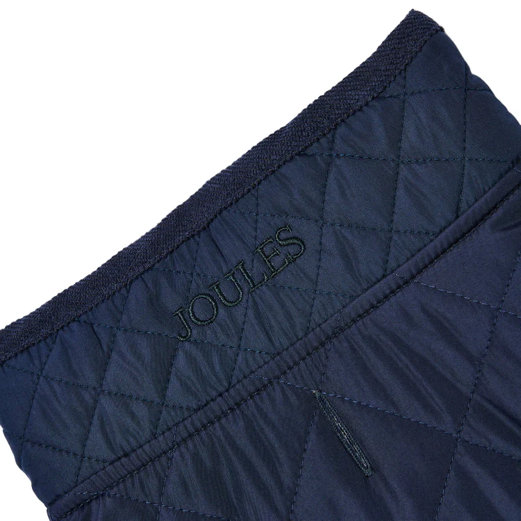 Joules Quilted Dog Coat - Navy - Image 7