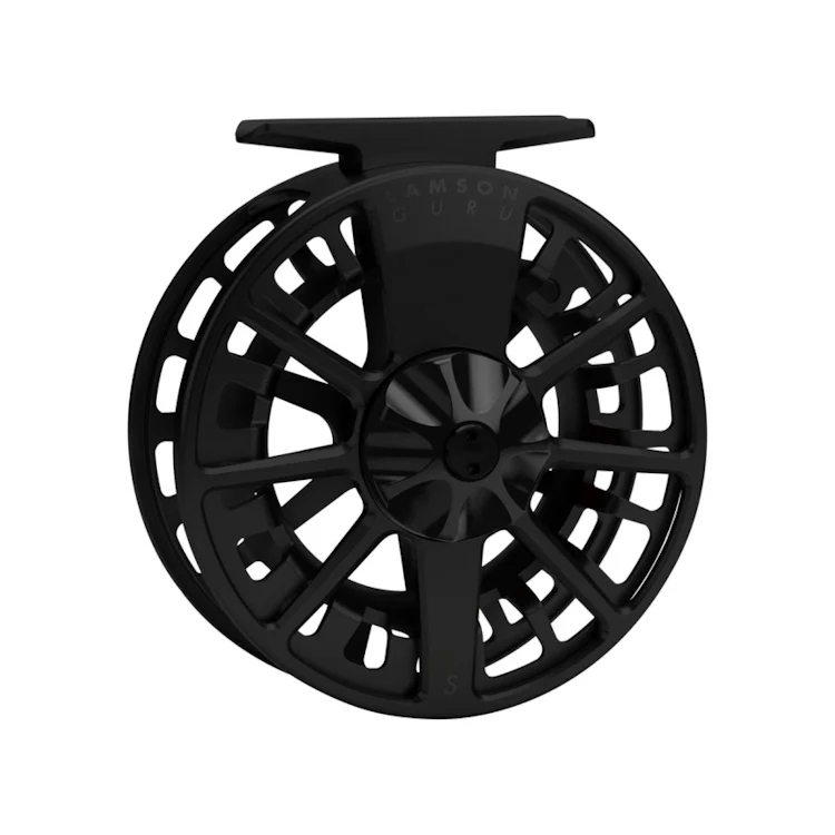 Lamson Guru S Series Fly Reels - Blackout - Image 2
