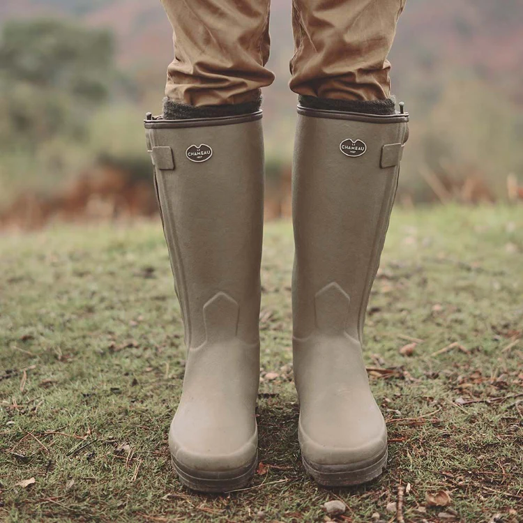 Le Chameau Chasseur Boots - Standard Fit - Green - Image 5