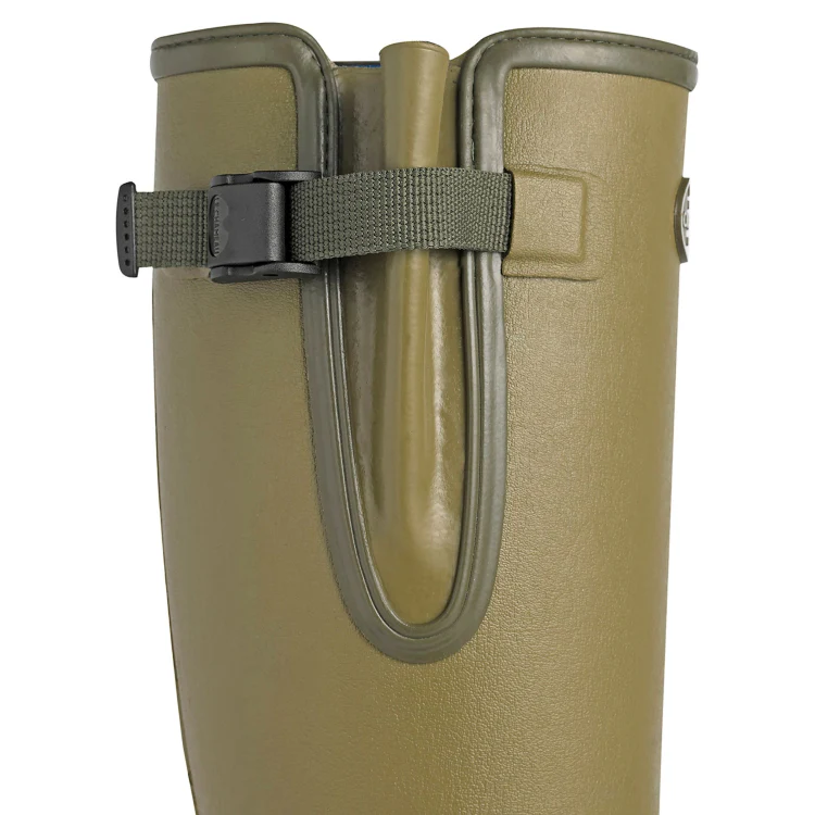 Le Chameau Ladies Vierzonord Neoprene Lined Boots - Green - Image 4