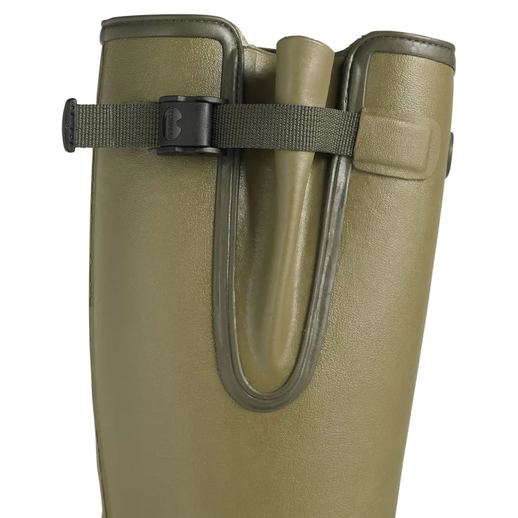 Le Chameau Vierzonord Neoprene Lined Boots - Olive (Vert Vierzon) - Image 4