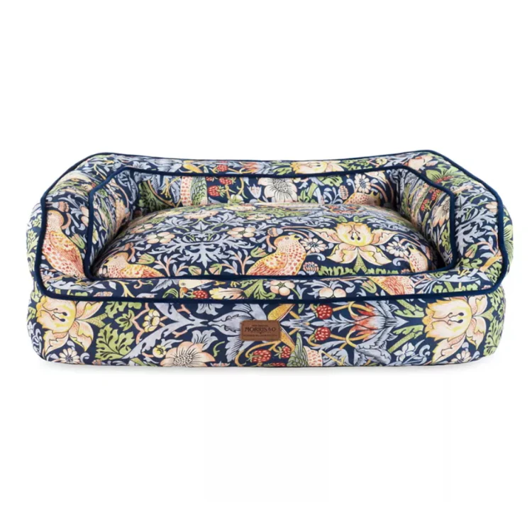 Morris and Co Pet Sofa - Strawberry Thief - Image 4
