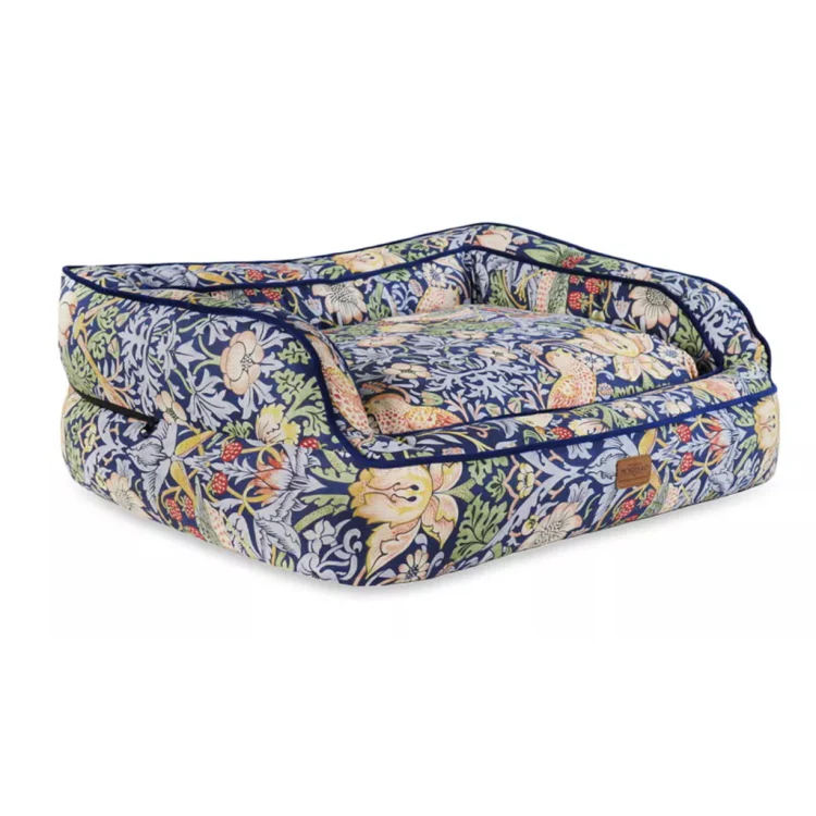 Morris and Co Pet Sofa - Strawberry Thief - Image 5