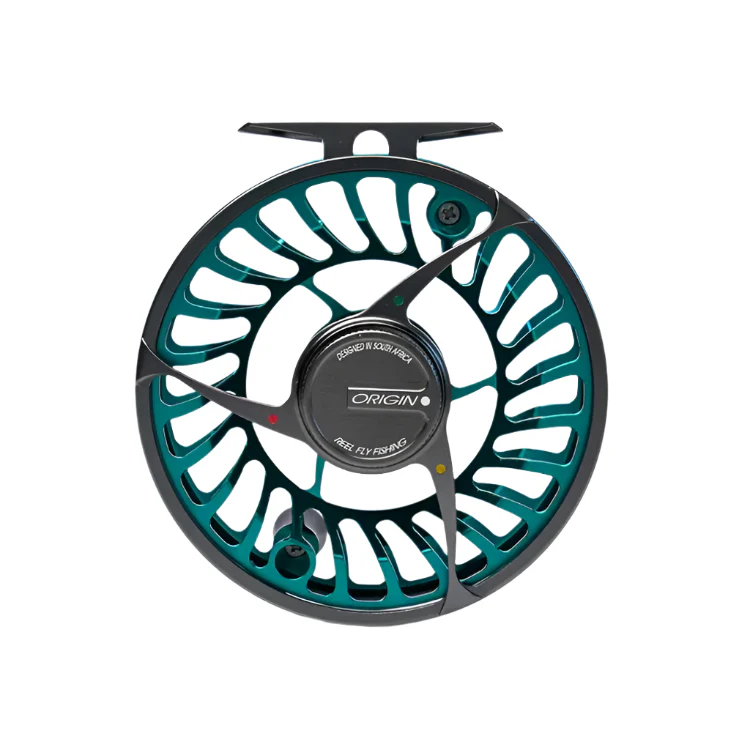 Origin II Fly Reel - 7/8/9 - Totally Teal - Image 2