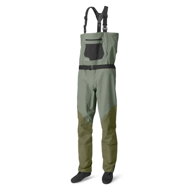 Orvis Clearwater Stockingfoot Waders - Sagebrush - Image 2