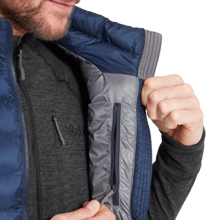 Rab Cirrus Vest - Tempest Blue - Image 8