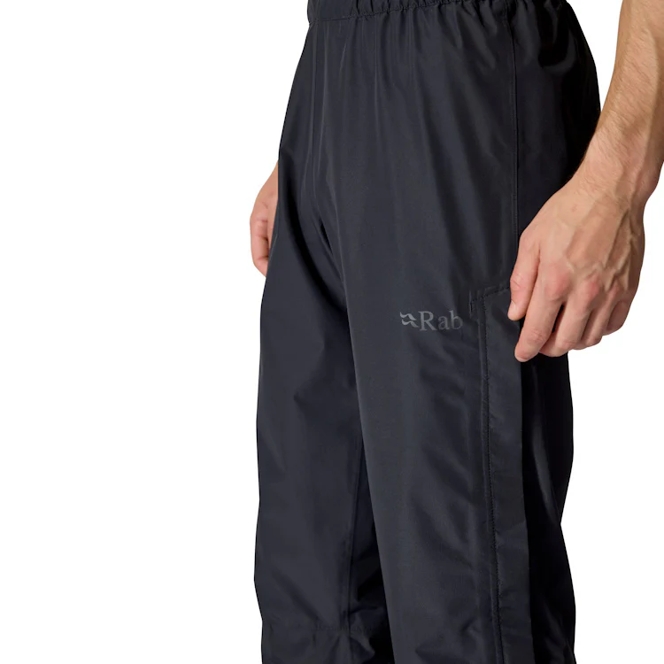 Rab Downpour Pants - Black - Image 4