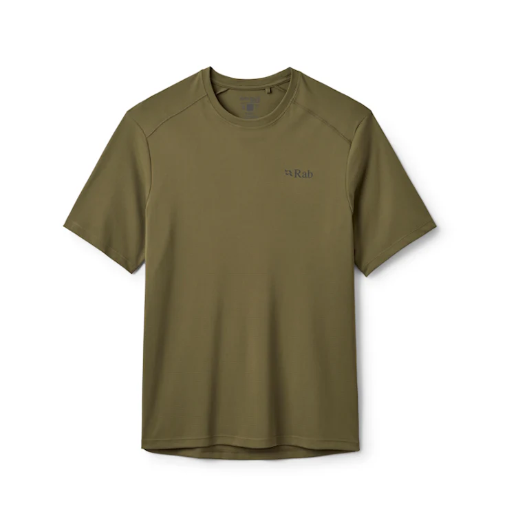 Rab Force Tee Shirt - Olive