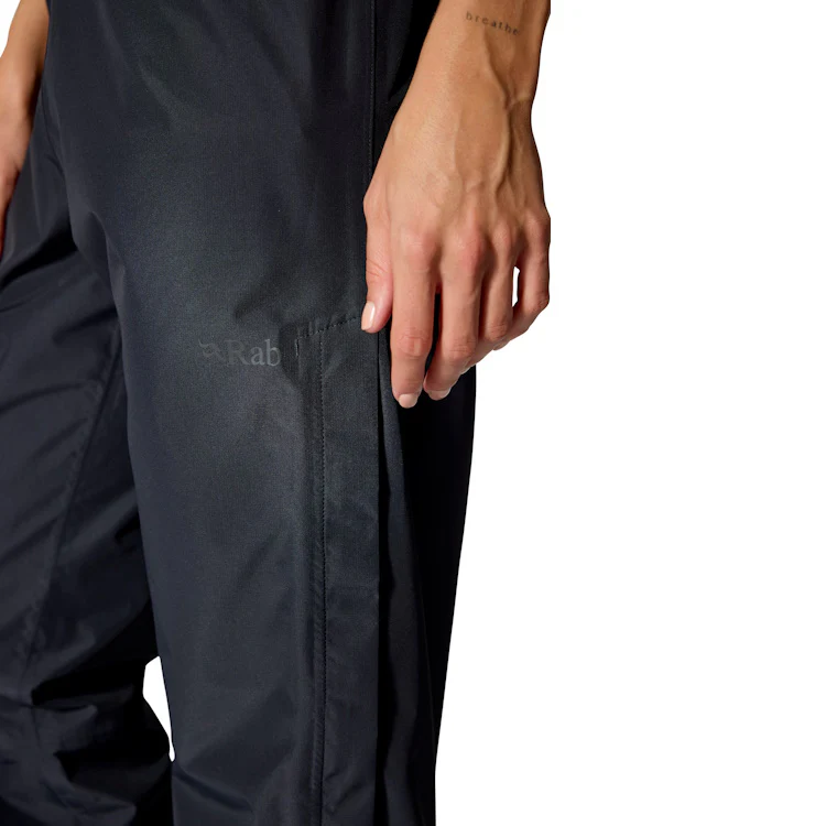 Rab Ladies Downpour Pants - Black - Image 6