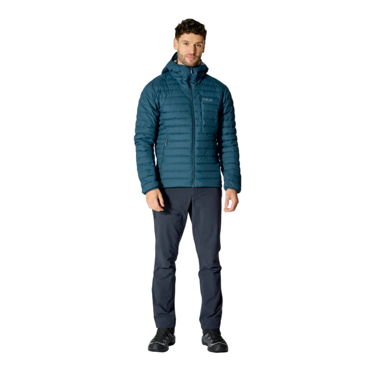 Rab Microlight Windstopper Down Jacket - Tempest Blue - Image 3