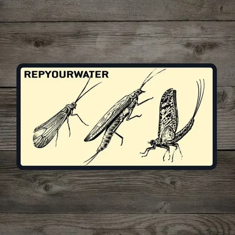 Rep Your Water Sticker - The Hatch