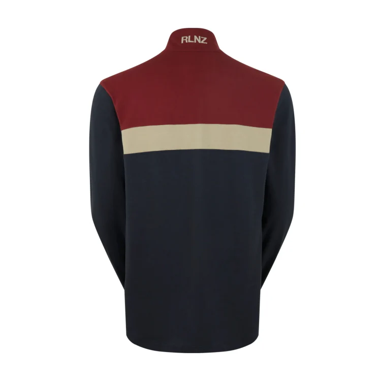 Ridgeline Backslider Rugby Top - Navy Multi - Image 5