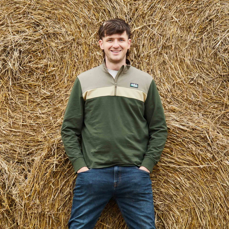 Ridgeline Backslider Rugby Top - Olive Multi - Image 2