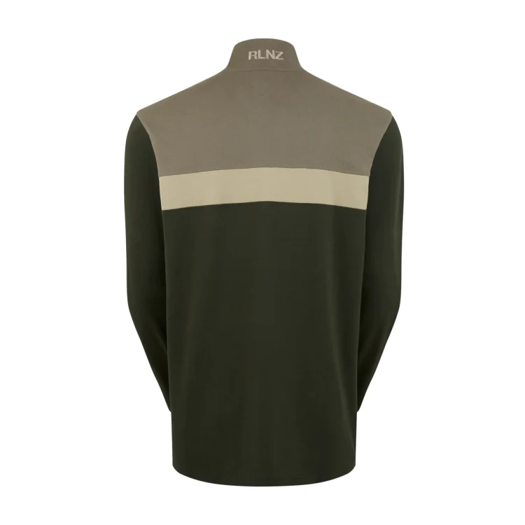 Ridgeline Backslider Rugby Top - Olive Multi - Image 4