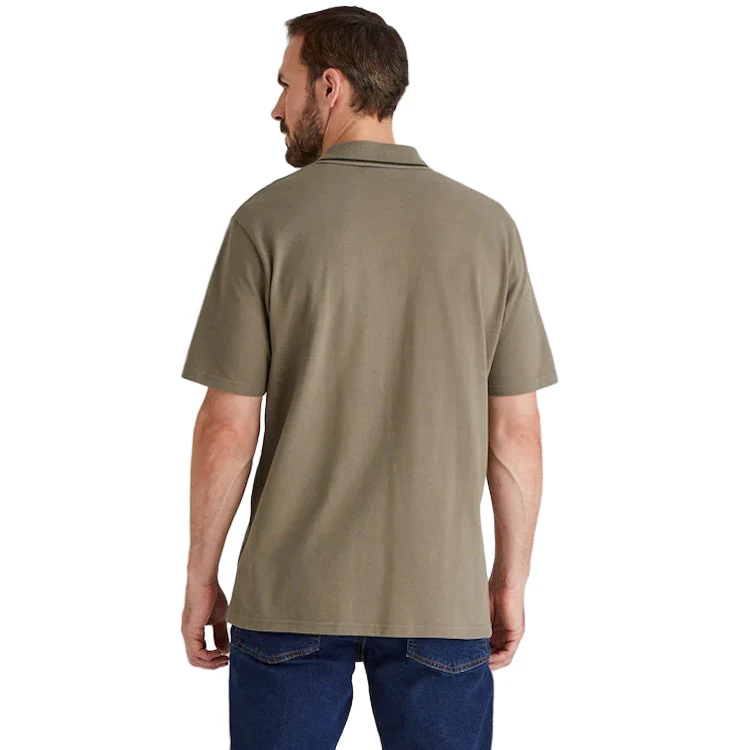 Ridgeline Kilworth Polo Shirt - Smokey Olive - Image 2