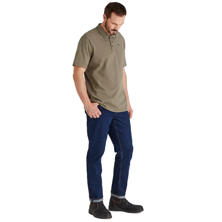 Ridgeline Kilworth Polo Shirt - Smokey Olive - Image 3