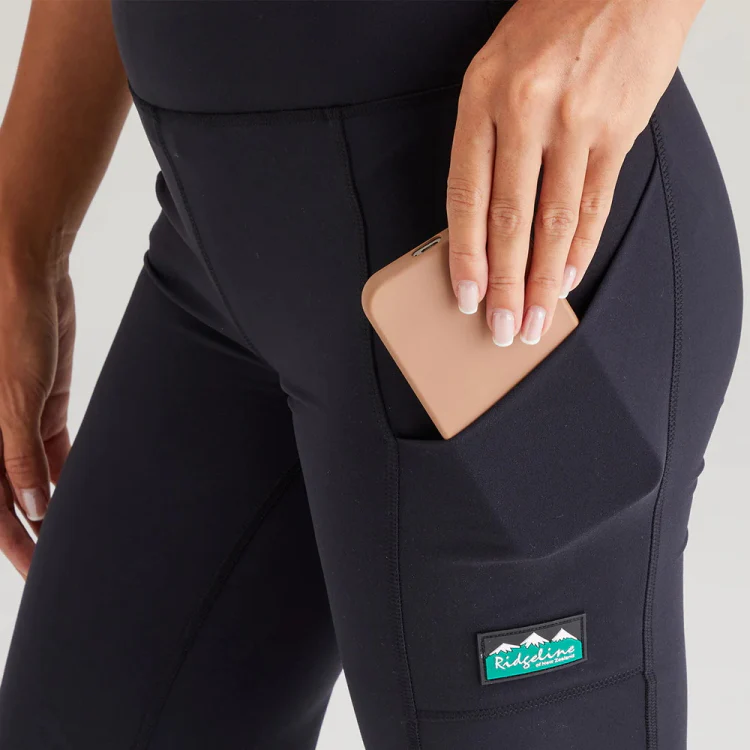 Ridgeline Ladies Infinity Straight Leg Leggings - Black - Image 6